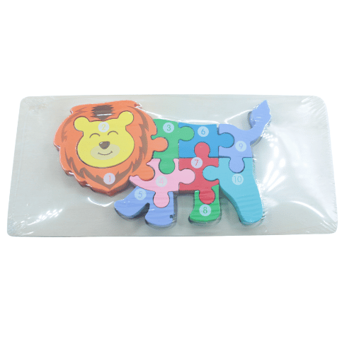 بزل خشبي للاطفال الصغار مرقمه