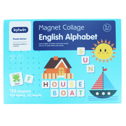 بزل مغناطيسي الحروف الأنجليزية