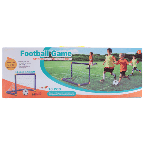 باب كرة قدم للأطفال مع ملحقات كاملة حجم صغير جدا