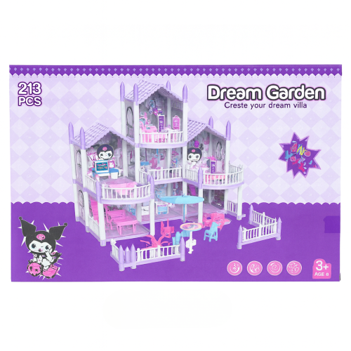 لعبة بيت الدمى البناتي – Dream Garden (213 قطعة)