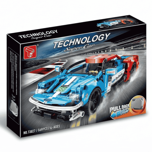 لعبة تركيب سيارة سباق مكونة من 569 قطعة