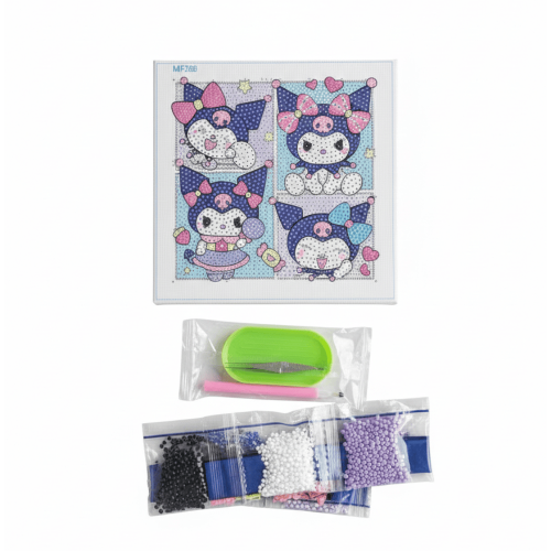 لوحة رسم الماس للأطفال – أشكال كرتونية لطيفة مقاس...