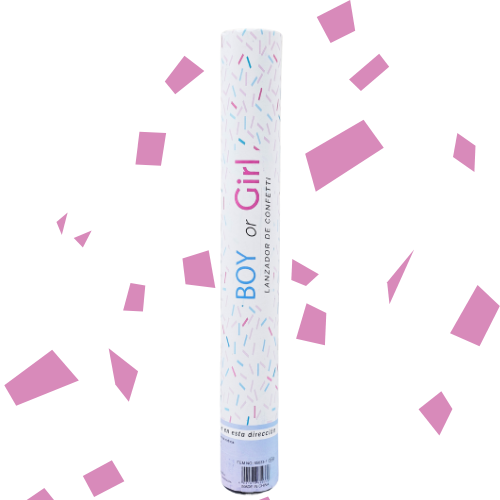 مدفع قصاصات ورقية حجم وسط 40 سم كشف الجنين او المو...