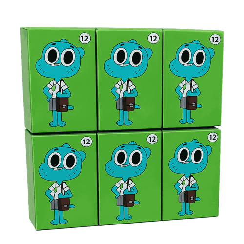 بوكس توزيعات العيد عبوات فارغة – 6 علب شكل كرتوني...