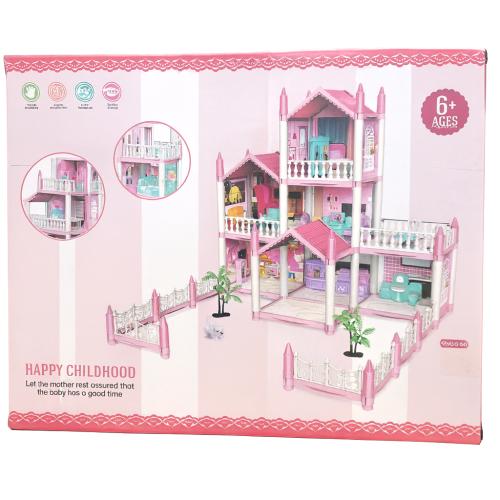 لعبة بيت الأحلام البناتي 197 قطعة – Happy Childhoo...