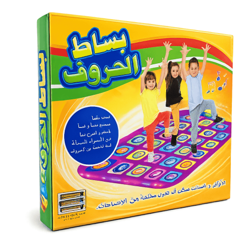 بساط الحروف التفاعلي للأطفال مع موسيقى وألعاب الحر...