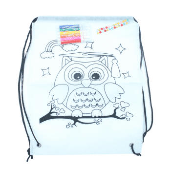 شنطة اطفال قماش قابلة للتلوين