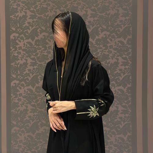 عبايه النخله اسود