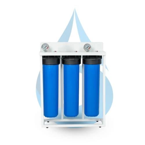 جهاز فلترة ثلاثية جامبو (20) انش للمنازل والفلل وا...