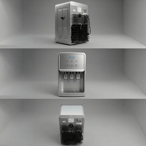 جهاز تحلية الواحة استاند 7 مراحل + برادة فلو سلفر