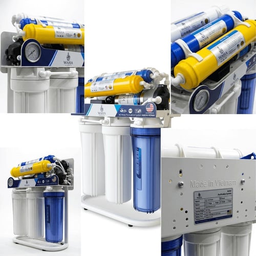 جهاز تحلية الواحة استاند 7 مراحل + برادة فلو سلفر