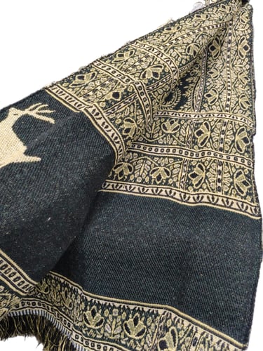 شال ابو غزال غامق - متعدد الألوان