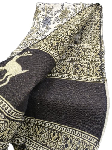 شال ابو غزال غامق - متعدد الألوان