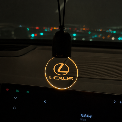 لمبة الهبة تعليقة بشعار ماركة لكزس