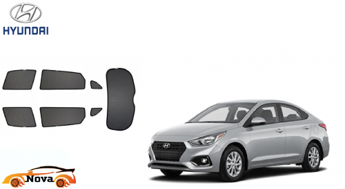 ستائر تظليل هونداي اكسنت 2018-2023