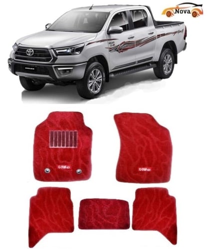 دعاسات خاص للهايلوكس قمارتين - فرش 5قطع ارضيات ثقي...