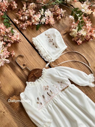 افرول شك يدوي مع القبعه الفرنسيه