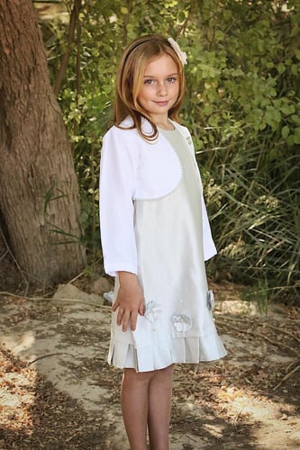 فستان مع جاكيت 2-10 سنوات