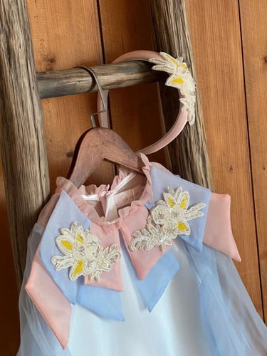 فستان من 6 سنوات الى 14 سنة