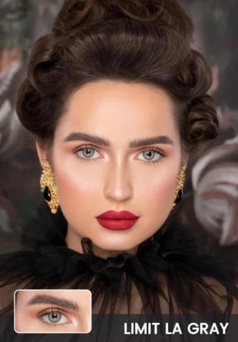 عدسات ملونة من ناتشورل - جراي limit la gray