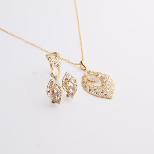 Half set of 21 karat