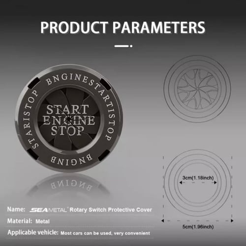 غطاء بصمة دوّار | Titanium