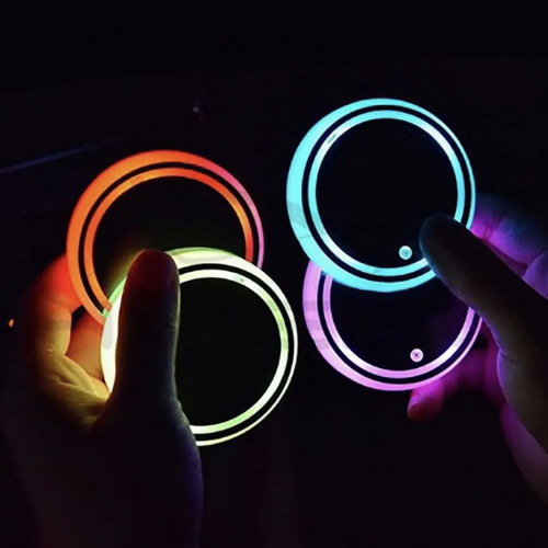 كوستر إضاءة LED قطعتين