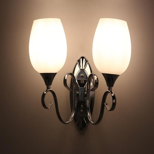 ابليك جداري مودرن كلاسيك فضي لامع