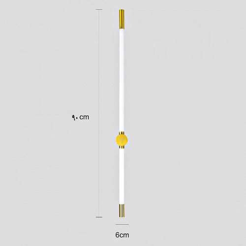 انارة جدارية مودرن ذهبي حجم 90 سم
