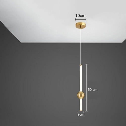 إنارة عصرية بالذهبي بتصميم أنيق وجذاب