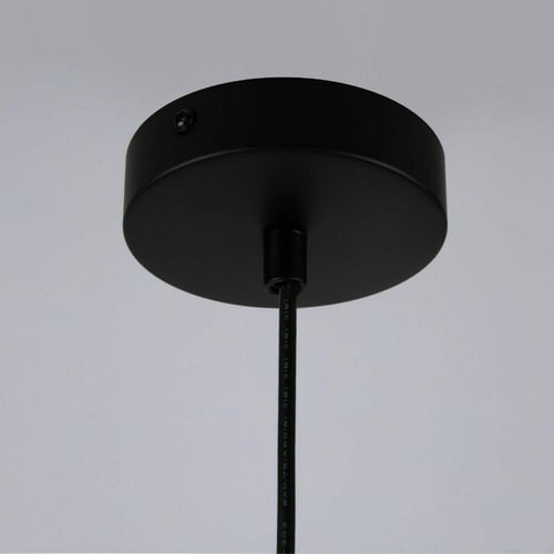 علاقي مودرن الاسود بــ 2 كورة زجاج ابيض ثلجي