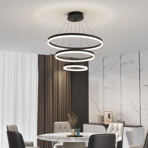 علاقي ليد مودرن اسود 60-40-20