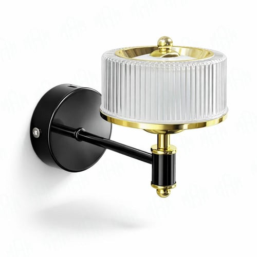 ابليك جداري ليد ذهبي لامع