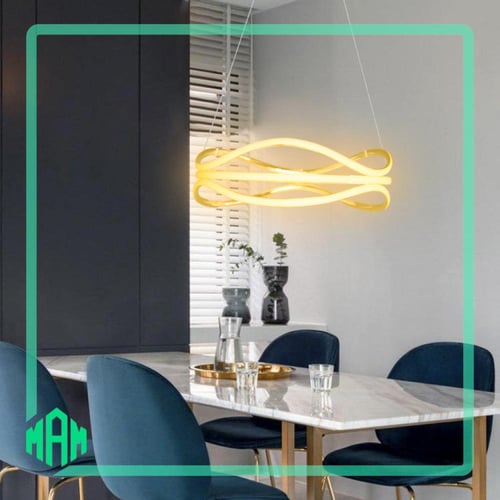 إضاءة معلقة بثلاثة ألوان لأجواء مثالية