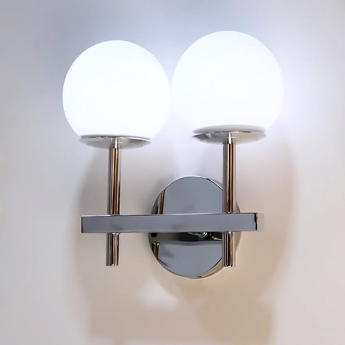 اضاءة جداري مودرن فضي