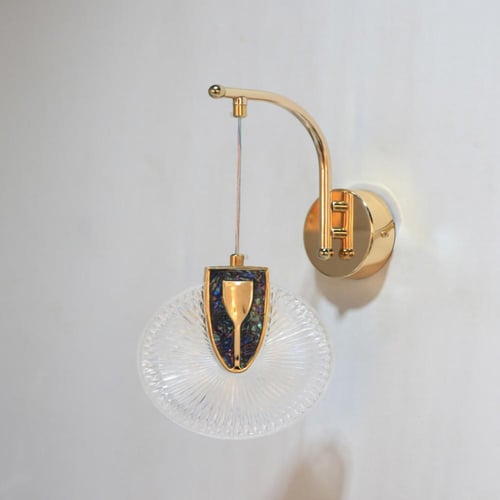 ابليك جدارية الذهبي لامع بــثلاث اضاءة