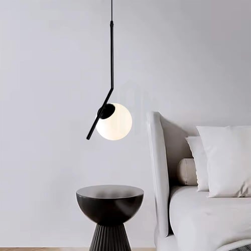 انارة علاقي مودرن طولية اسود