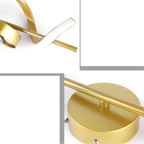 انارة جدارية ذهبي بــ3 اضاءة