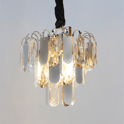 ثريا فضي بقطع صفائح لامعة صغير حجم 20