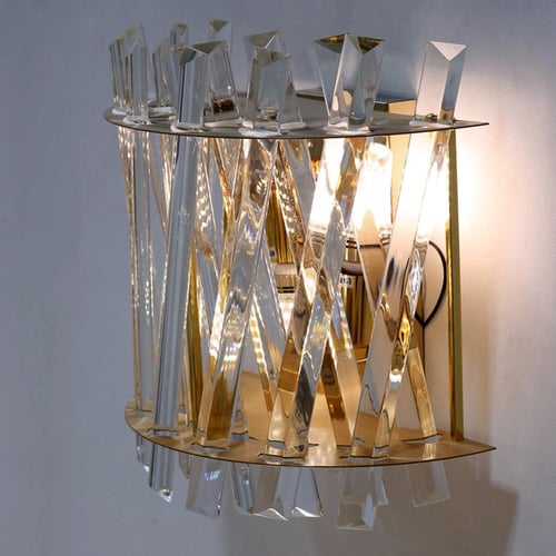 جداري زجاج بتصميم جميل