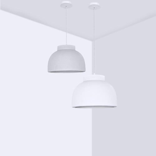 انارة علاقي شكل غيوم باللون رمادي 40 سم