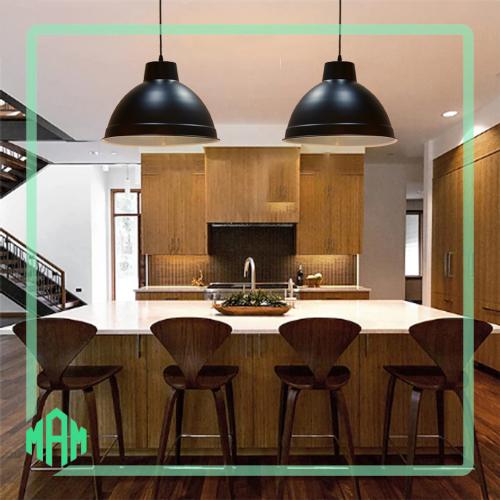 اضاءة علاقي كافيهات اسود مفرد