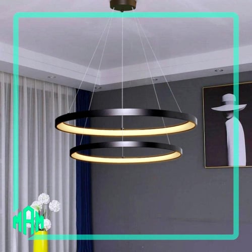 انارة معلقة غرفة المعيشة حجم 80-60 سم