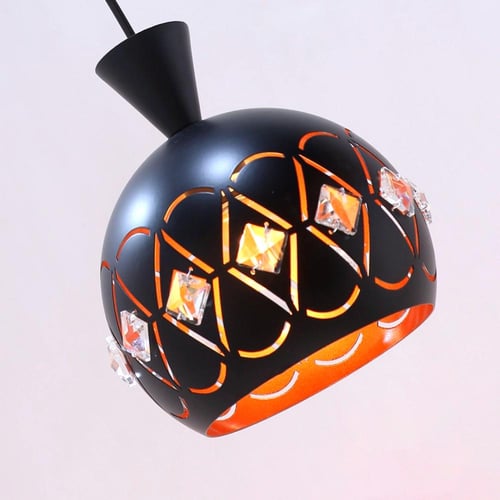 انارة علاقي مودرن مع قطع كريستال