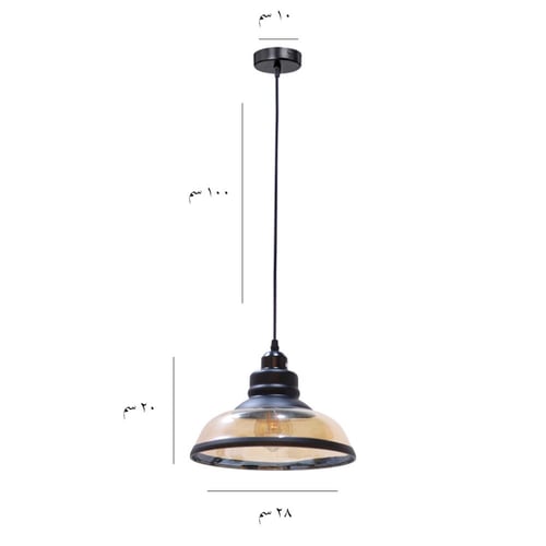 انارة علاقي مفرد قزاز مودرن