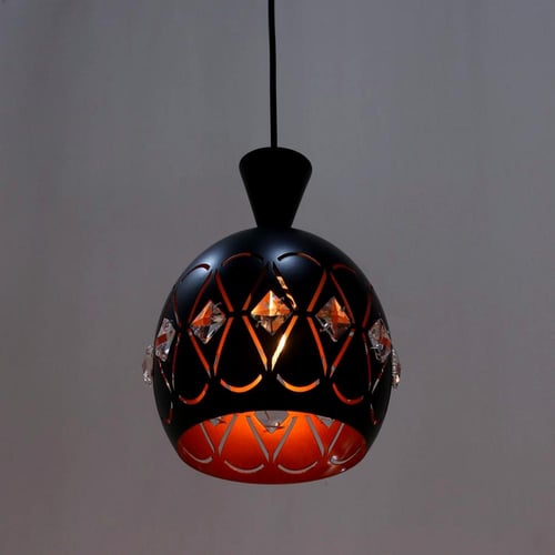 انارة علاقي مودرن مع قطع كريستال