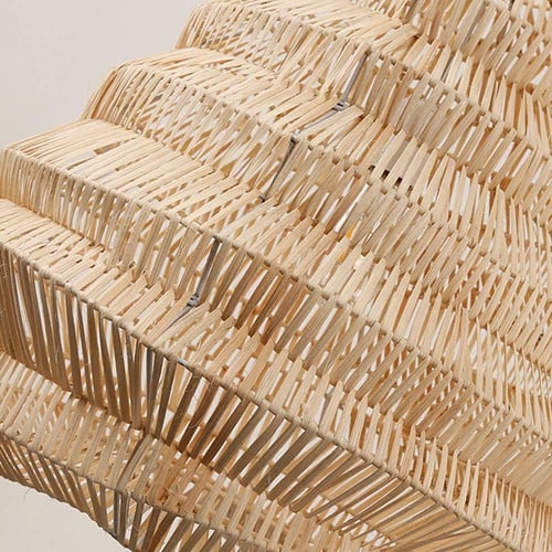 انارة الخيزران مفرد على نمط تراثي