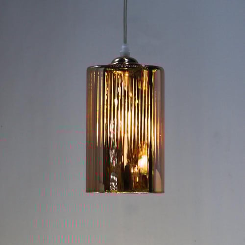 اضاءة علاقي 3D مفرد انيق جديد بلون عسلي عصري