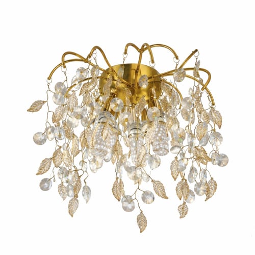 انارة جدارية بستايل الاوروبي اللون الذهبي