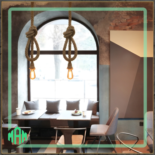 مصباح حبل بتشكيل حر